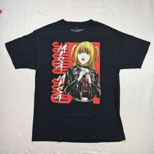 Death Note Anime T-shirt Size Large Misa Misa Second Kira Manga Series Shinigami